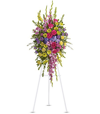 Bright and Beautiful Spray from Rees Flowers & Gifts in Gahanna, OH